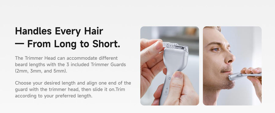 1ER51-A-XX-SI-001 - Laifen T1 Pro 1-Blade Electric Shaver Silver