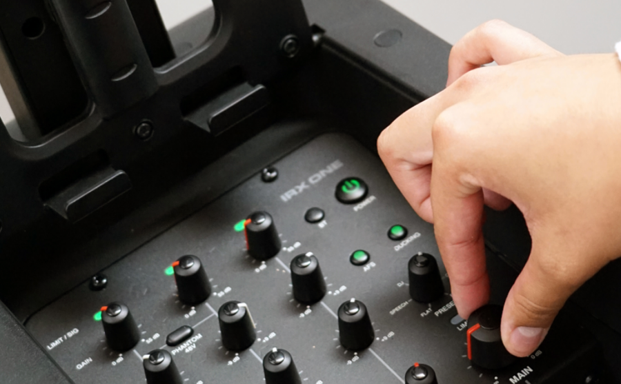 JBL PROFESSIONAL IRXONE - ALL-IN-ONE COLUMN PA W/3CH MIXER AND BT