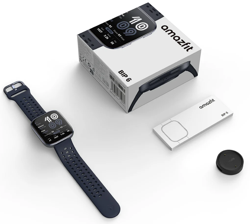 Amazfit  Bip 6  Smart Watch - Charcoal