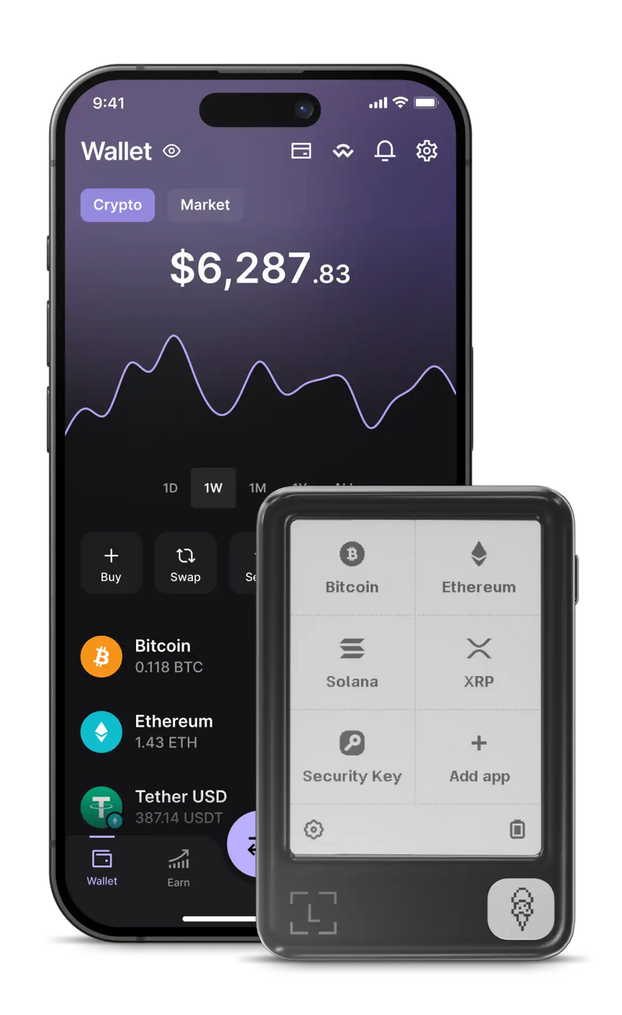 Ledger NANOG5-RK-ENZHSZHTTH - Nano Gen 5 + Recovery Key - AU