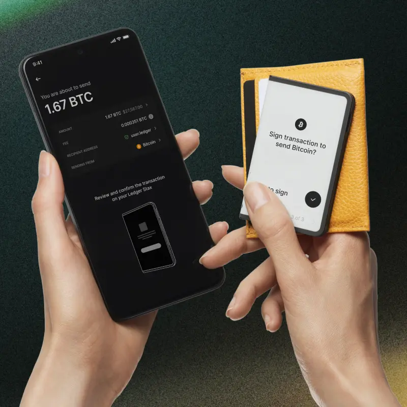 Ledger STAX-RKEY-ENZHSZHTTH - Stax Crypto Hardware Wallet+Recov Key AU