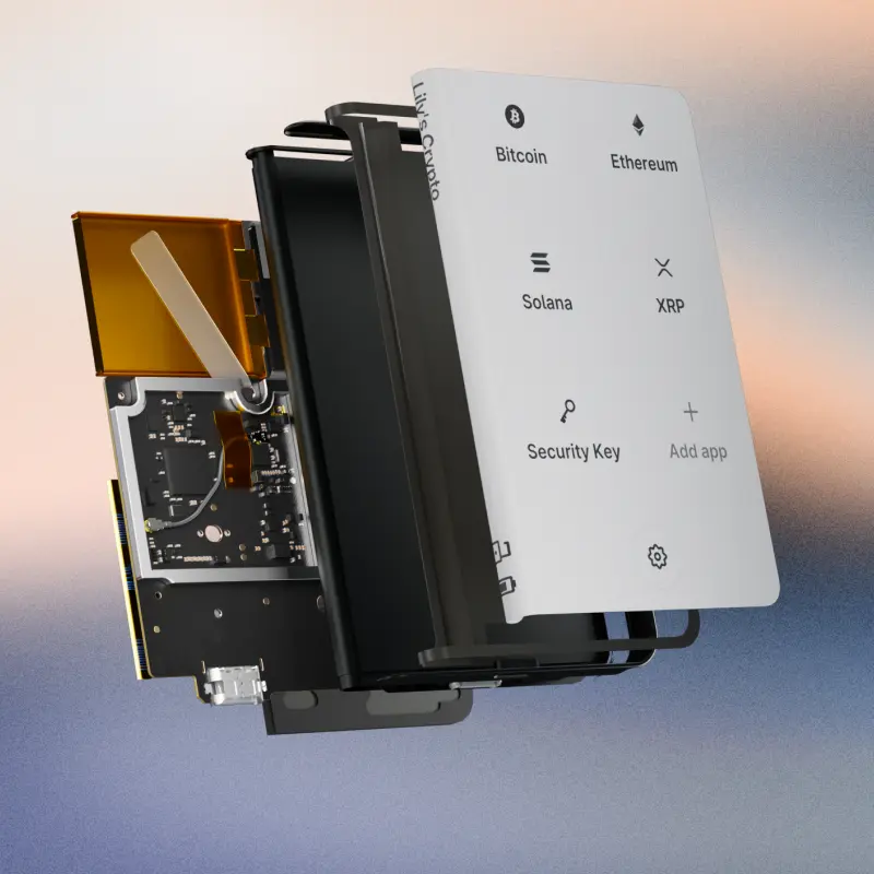 Ledger STAX-RKEY-ENZHSZHTTH - Stax Crypto Hardware Wallet+Recov Key AU