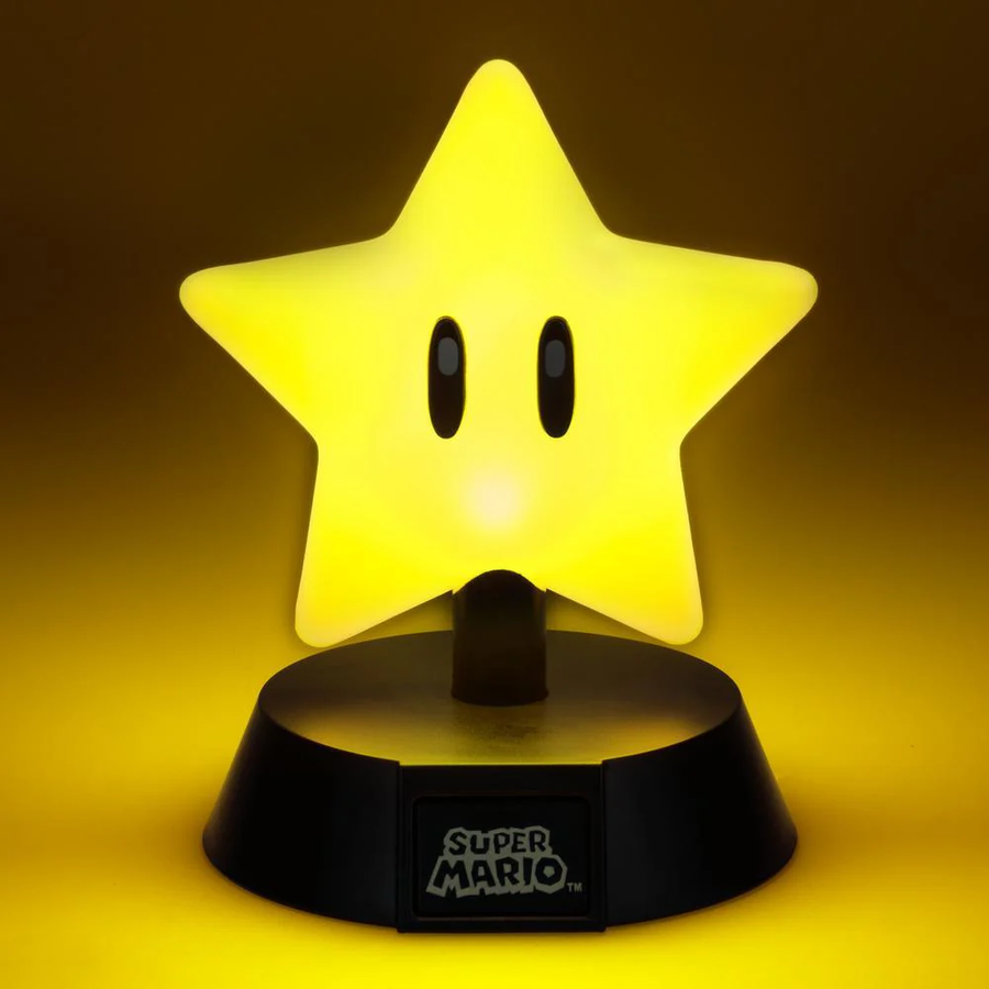 Paladone Icon Lights PIDSSL - Super Mario Super-Stern Icon-Lampe