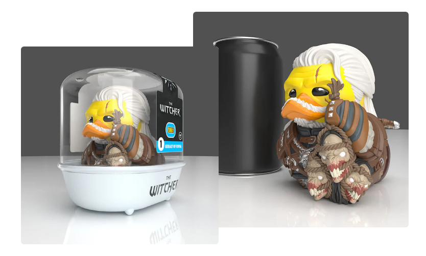 NS5534 - The Witcher Tubbz 1st ED Geralt von Riva