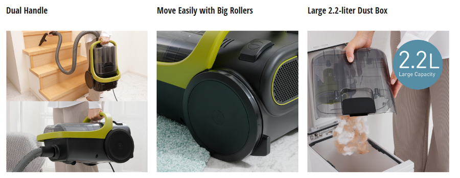 MC-CL603GG43 - 1800W BAGLESS VACUUM CL603