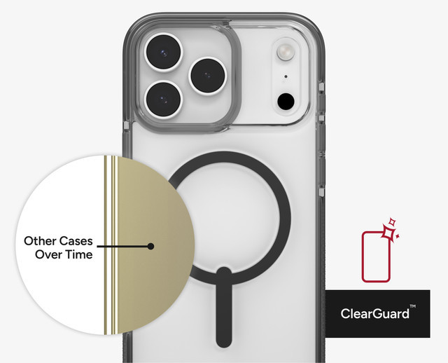 702318904 - ZAGG Santa Cruz Snap Case, iPhone 17, Black