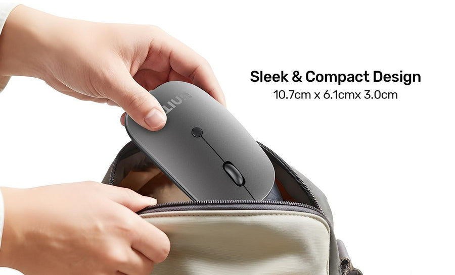 T060B - UNITEK Wired Mouse Space Grey