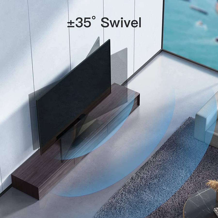 Perlesmith PSTVS02-2 - Universal TV Stand for 32"- 80" Flat Scr