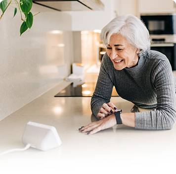 EZVIZ C60P - 4MP (2K+) Indoor WiFi Camera w/ Dual Lens. Motorized Horizontal 360 Pan View