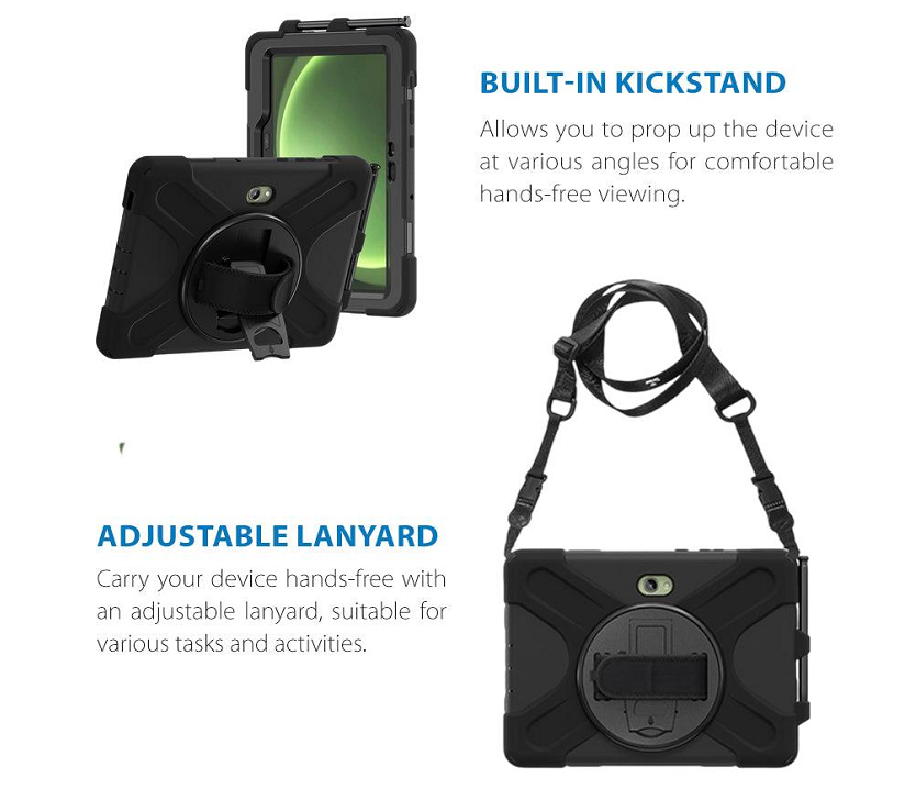 STRIKE GROUP CAS-STKHTA5P - Rugged Case H-Strap & Lyard Tab Act5 Pro
