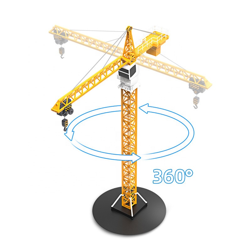 CADA/DOUBLE E E563-003 - DOUBLE E: 1:20 TOWER SLEWING CRANE R/C
