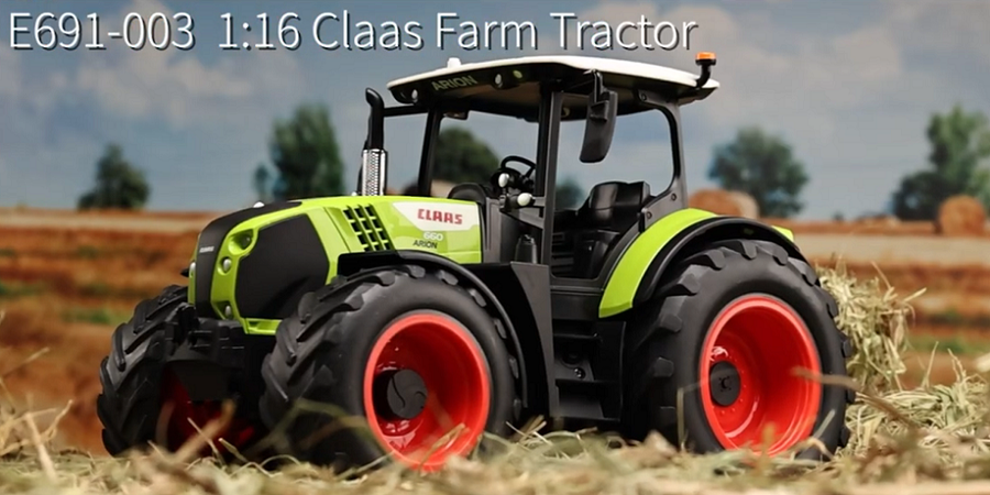 CADA/DOUBLE E E691-003 - DOUBLE E: 1:16 CLAAS ARION 660 TRACTOR R/C