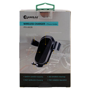 SPB0200 - Sansai Hands-free Car Vent Mount with Wireless Charging
