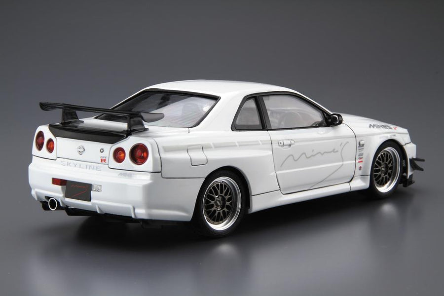 Aoshima 3-5986 - AOSHIMA 1/24 MINE'S R-34 SKYLINE