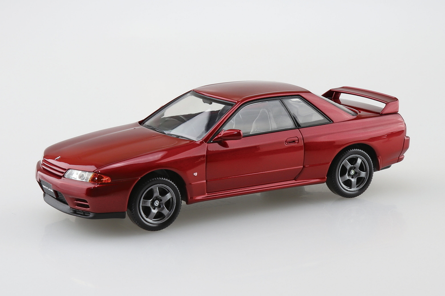 Aoshima 3-6357 - AOSHIMA 1/32 R32 SKYLINE GT-R (ROT PERLE)