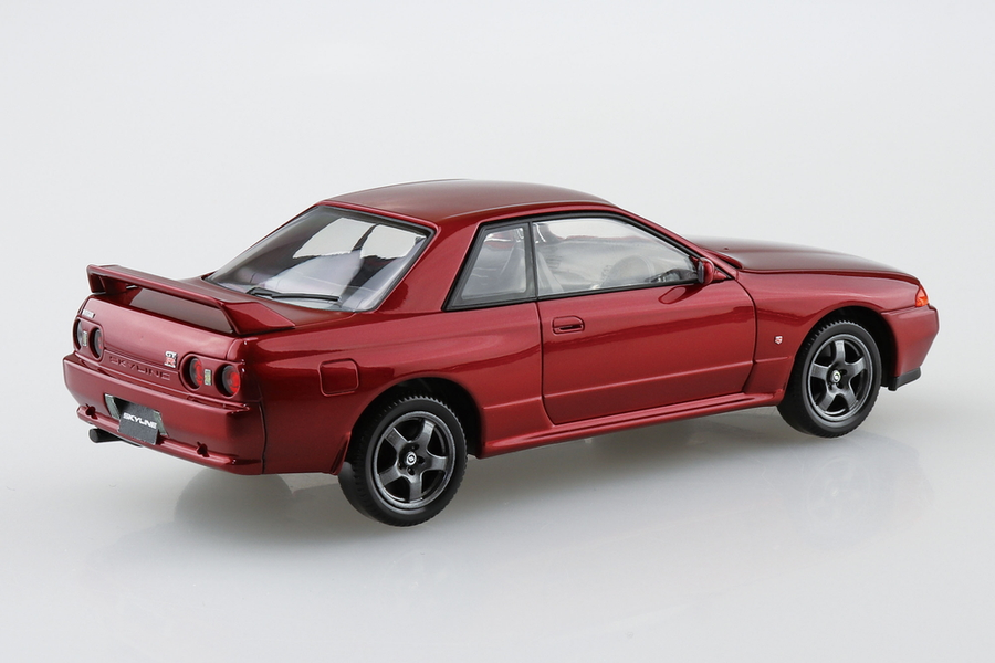 Aoshima 3-6357 - AOSHIMA 1/32 R32 SKYLINE GT-R (ROT PERLE)