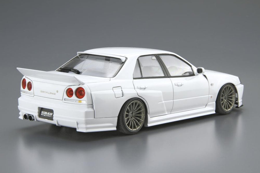 Aoshima 3-5534 - AOSHIMA 1/24 NISSAN SKYLINE R34 25GT URAS'01