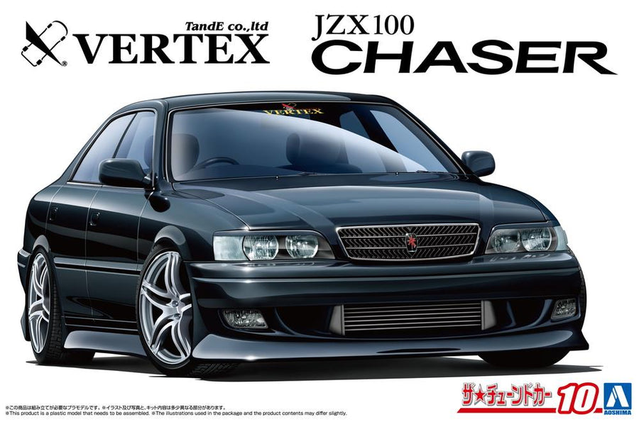 Aoshima 3-5981 - AOSHIMA 1/24 VERTEX JZX100 CHASER TOURER V'98
