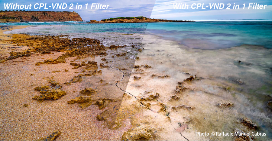 HD478167 - HAIDA PRO II C-POL + VARIABLE ND FILTER 3-7 STOP 67MM