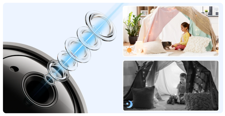 E321 - Reolink 2K Pan-Tilt Indoor Camera