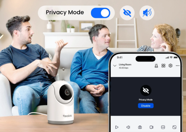 E321 - Reolink 2K Pan-Tilt Indoor Camera