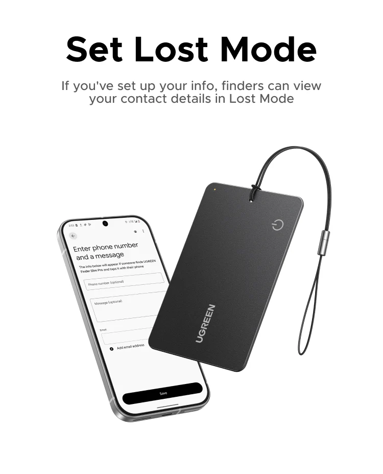 UG-75644 - UGREEN Finder Slim Pro apple+Google