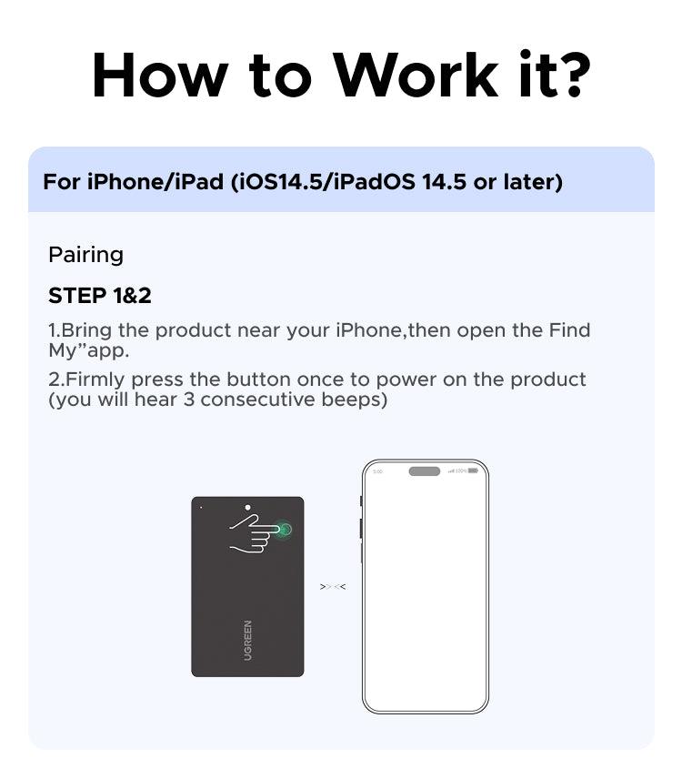 UG-75644 - UGREEN Finder Slim Pro apple+Google