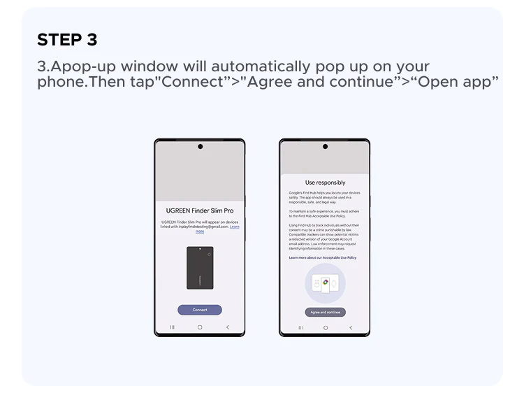 UG-75644 - UGREEN Finder Slim Pro apple+Google