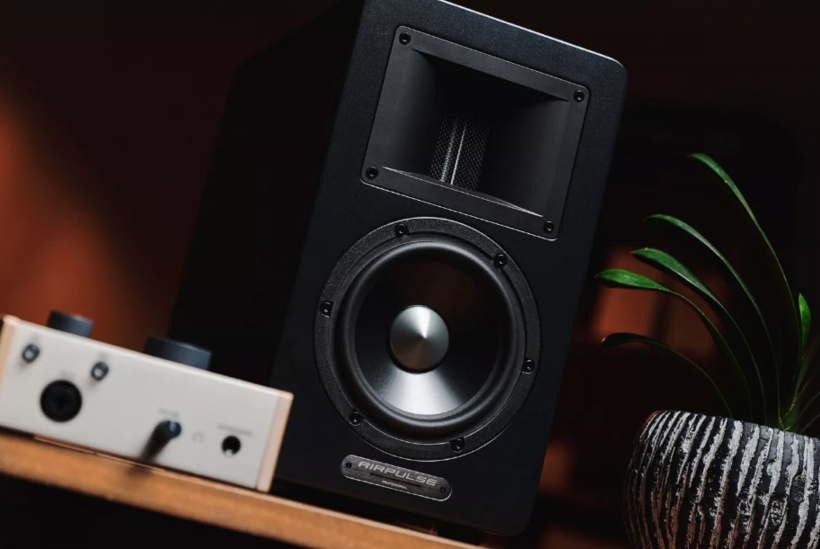 Airpulse by Edifier SM200 Flagship Precision Dual Active Studio Monitor Speaker (Single) - Black