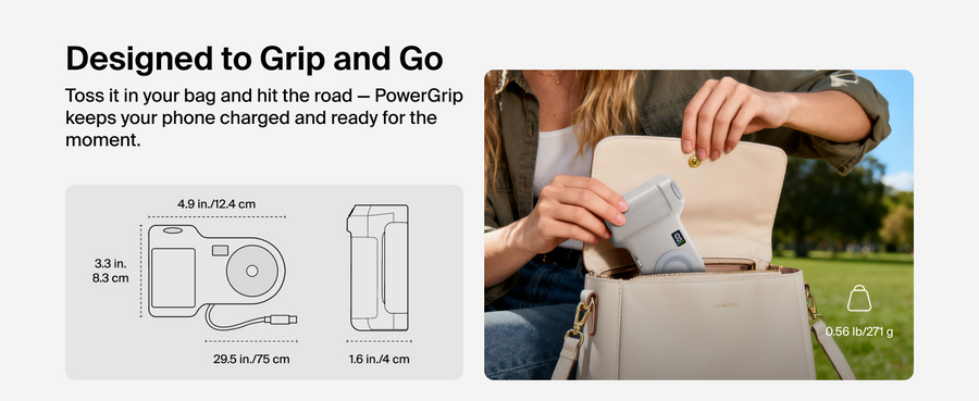 Belkin CTA006FQBL - STAGE POWERGRIP - ICE BLUE
