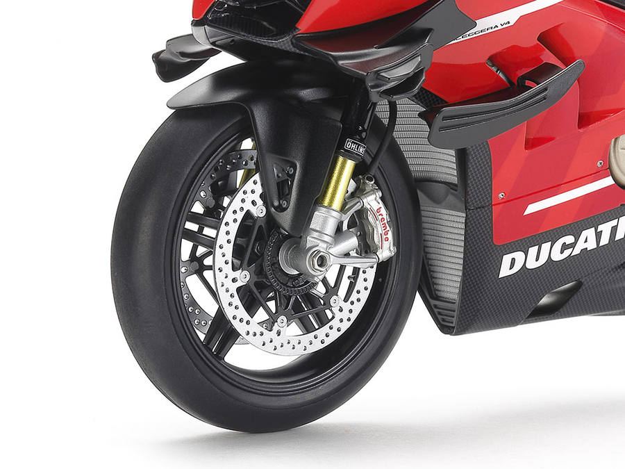 Tamiya 14143 - TAMIYA 1/12 DUCATI SUPERLEGGERA V4 W/RACE KIT