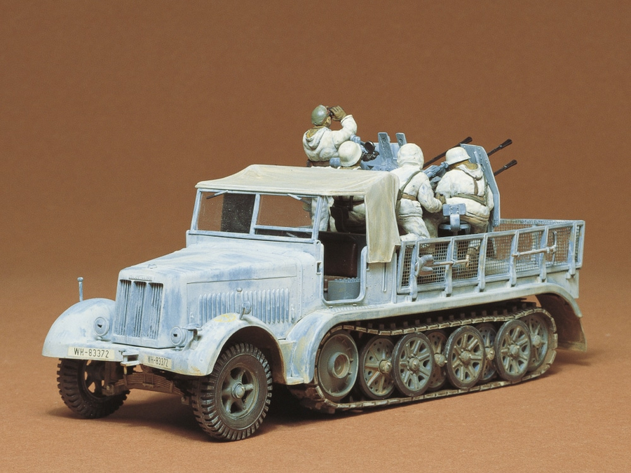 Tamiya 35050 - TAMIYA 1/35 GERMAN SD.KFZ 7/1 8-TON 1/2TRACK W/AA