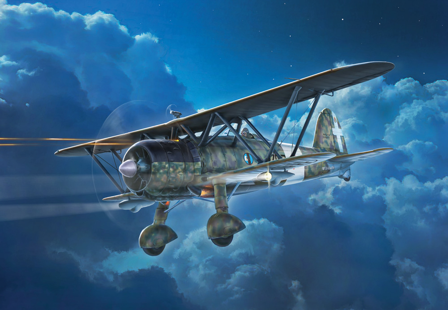 Italeri 1-1485 - ITALERI 1/72 CR.42 FALCO NIGHT FIGHTER