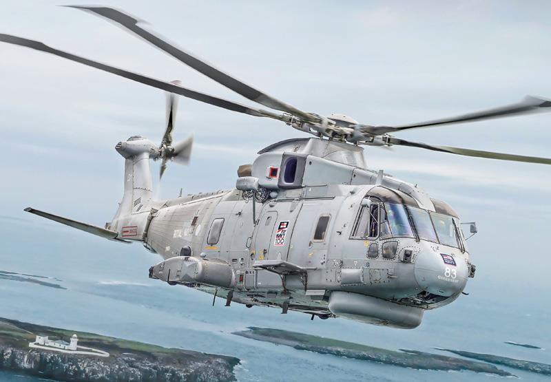 Italeri 1-1486 - ITALERI 1/72 AW101 MERLIN HM.1