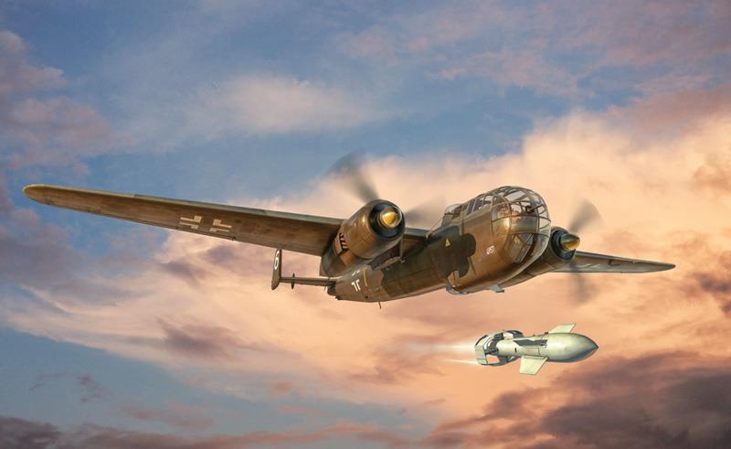 Italeri 1-1488 - ITALERI 1/72 DORNIER D--217 K-1/K-2 with FRITZ-X