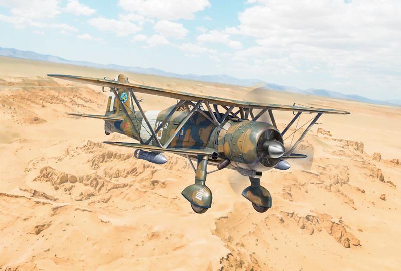 Italeri 1-2842 - ITALERI 1/48 FIAT CR.42 FALCO ASSAULT/NIGHTFIGHTER