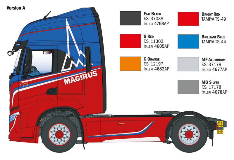 Italeri 1-3963 - ITALERI 1/24 IVECO S-WAY