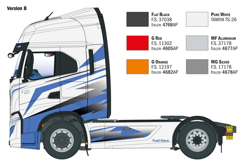 Italeri 1-3963 - ITALERI 1/24 IVECO S-WAY