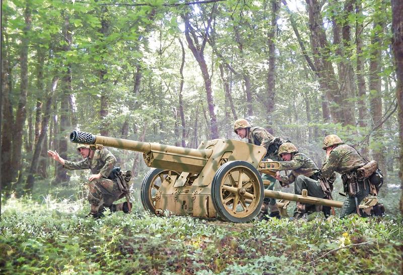 Italeri 1-96460 - ITALERI 1/35 Pak 97/38 AT Gun with crew