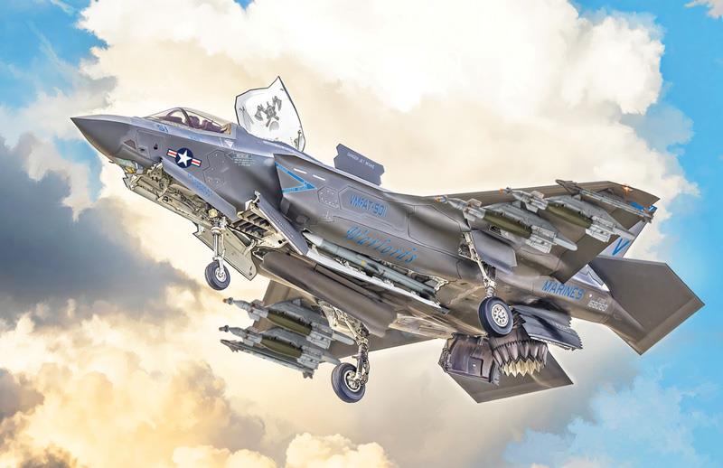 Italeri 1-92810 - ITALERI 1/48 F-35B LIGHNING II AERONAUTICA