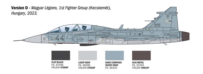Italeri 1-91216 - ITALERI 1/72 JAS 39 Gripen twin seater