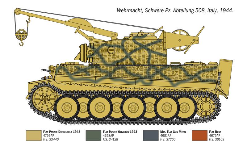 Italeri 1-6764 - ITALERI 1/35 TIGER 1 SUPPORT VEHICLE