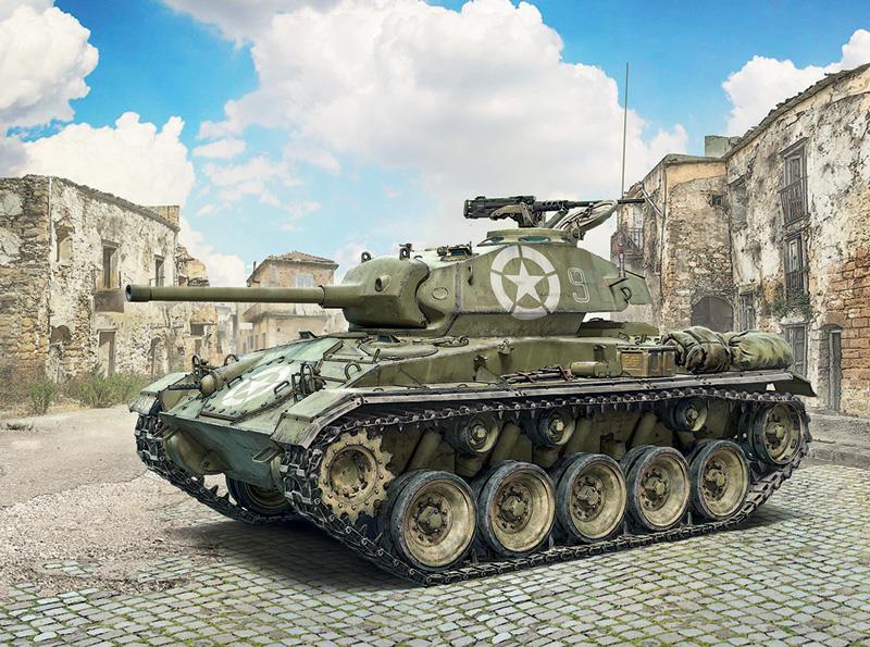 Italeri 1-6761 - ITALERI 1/35 M24 CHAFFE SPEC. EDITION