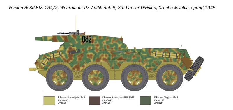 Italeri 1-6756 - ITALERI 1/35 Sd. Kfz. 234/3