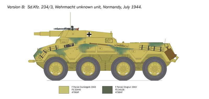 Italeri 1-6756 - ITALERI 1/35 Sd. Kfz. 234/3