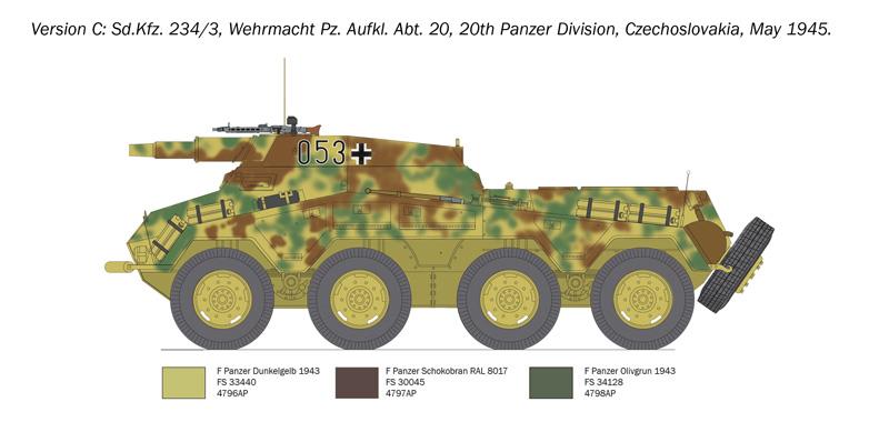Italeri 1-6756 - ITALERI 1/35 Sd. Kfz. 234/3
