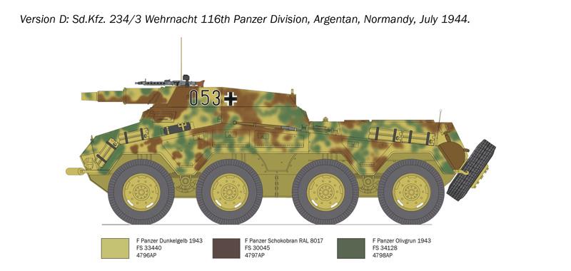 Italeri 1-6756 - ITALERI 1/35 Sd. Kfz. 234/3