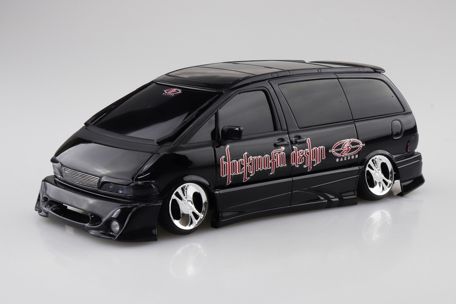 Aoshima 3-20161 - AOSHIMA 1/24 BLACK MAFIA TCR11W ESTIMA'98