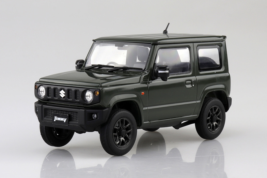 Aoshima 3-6595 - AOSHIMA 1/24 JIMNY 2018 JUNGLE GREEN