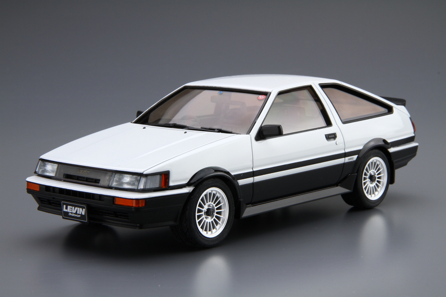 Aoshima 3-6931 - AOSHIMA 1/24 TOYOTA AE86 COROLLA LEVIN GT-APEX'85